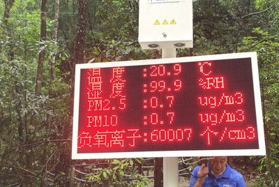湖南九龍江國家森林公園景區(qū)環(huán)境監(jiān)測