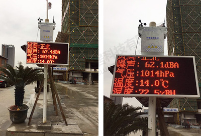 浙江富成建設(shè)集團工地揚塵監(jiān)測案例