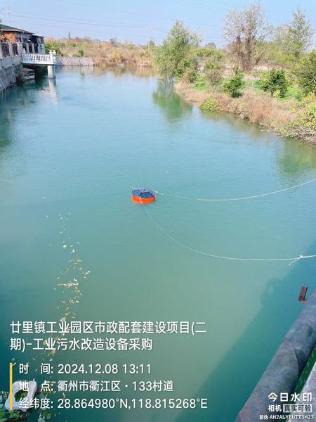 甘里镇工业园区市政配套建设项目环境监测案例