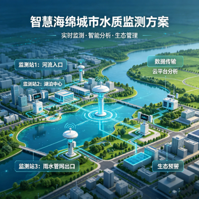 智慧海绵城市水质监测方案