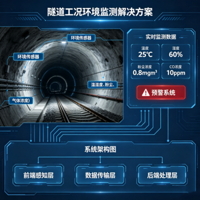 隧道工况环境监测解决方案