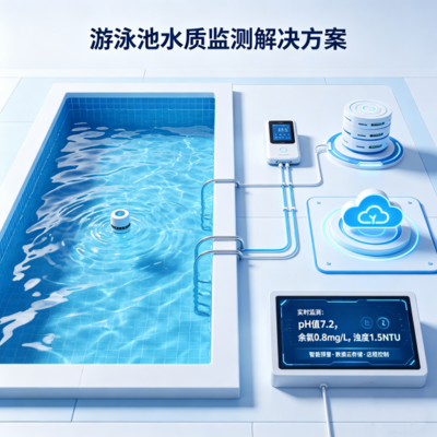 游泳池环境监测解决方案