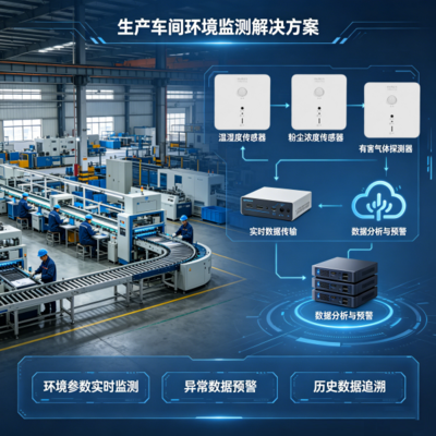 生产车间环境监测解决方案