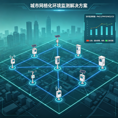 城市网格化环境监测解决方案