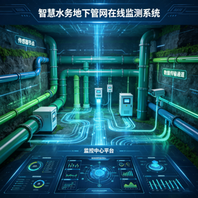 智慧水务地下管网在线监测系统